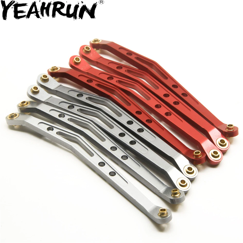 YEAHRUN 4 шт. сплав верхняя подвеска рычаг переключения передач для AXIAL Wraith 1:10 RC
