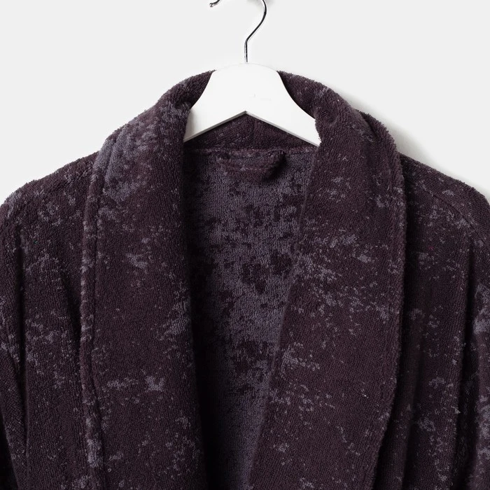 Dressing gown Ethel &quotDenim&quot man's tsv. graphite size 48 400 g / m cotton 100% with AIRO 4560828 Robes Sleepwear Robe Children s Clothing