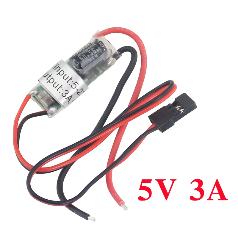 5V 3A UBEC UBEC 3A 5V 5A 7A приемник источник питания RC Servo BEC бесщеточный ESC внешний тип BEC UBEC Поддержка 2-6S - Цвет: 5V 3A UBEC