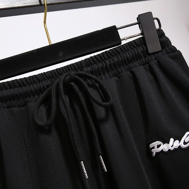 

New 2021 Ladies Summer Autumn Plus Size Midi Skirt For Women Large Loose Casual A-line Black Belt Skirts 3XL 4XL 5XL 6XL 7XL