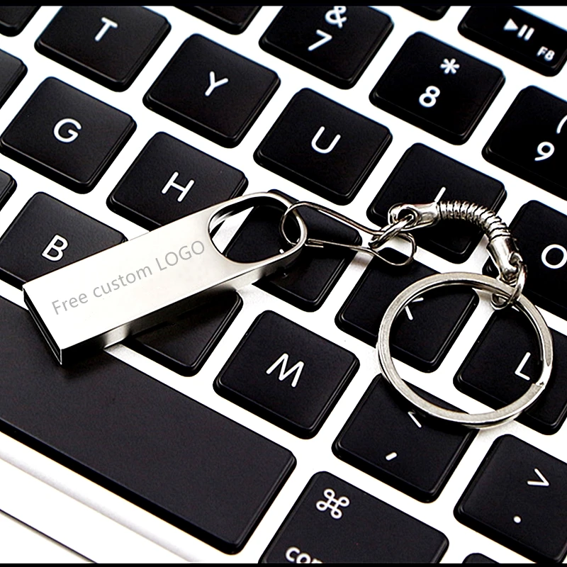 

High Speed usb 2.0 flash memory stick 64gb Metal USB Flash Drive 128gb Pendrive 16gb 32gb Pen Drive 8gb u disk Free custom LOGO