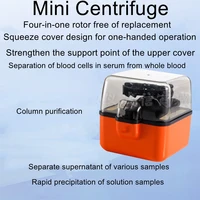 mini centrifuge small desktop handheld laboratory four in one rotor separator abpd i