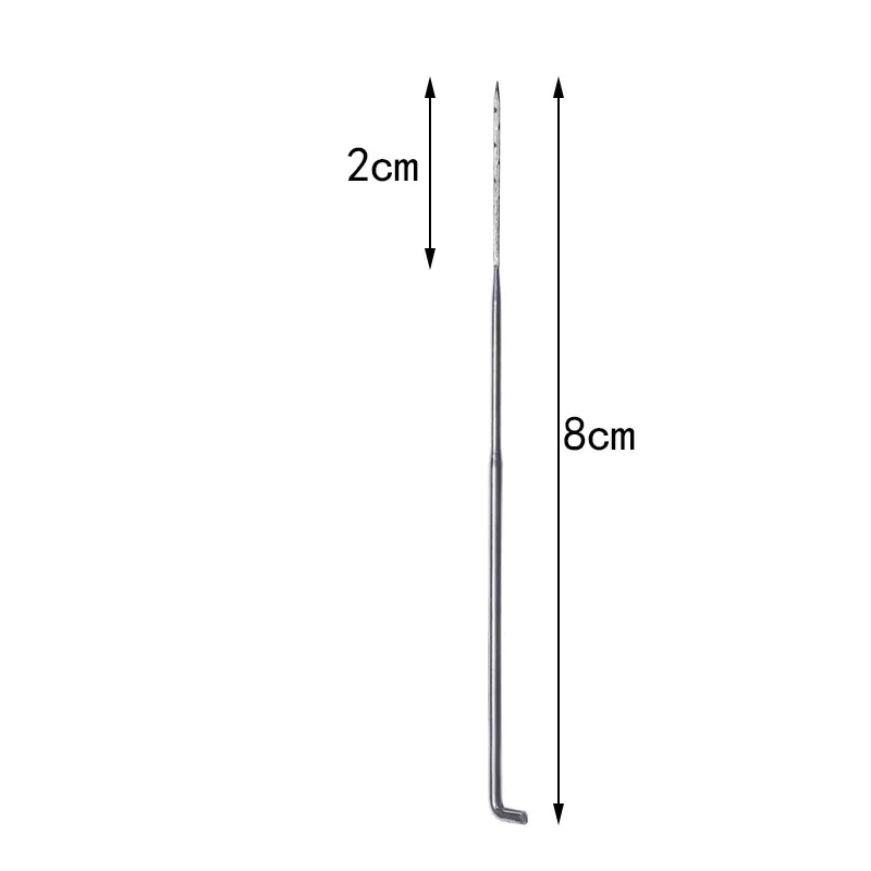 Держатель игл для валния с деревянной ручкой инструмент валения и иглой наборы