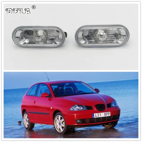 2 шт. для SEAT Ibiza 2002 2003 2004 2005 автомобильный Стайлинг боковой маркер указатель поворота светильник повторитель лампы