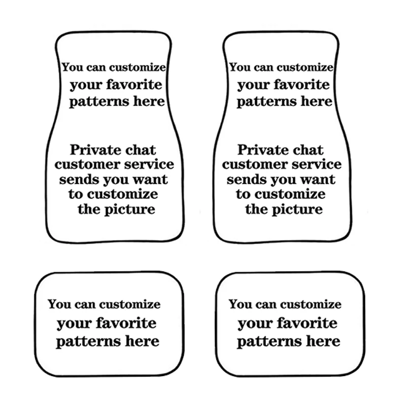 

Jun Teng cartoon mouse car pad 4pcs, for, Passat B8 B5 G30 E46 B7 E39 B6 megana 2 carpet, can be customized, car pad, pattern