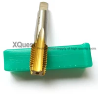 XQuest TIN HSS Tapered PIPE Taps  Rc 1/8 1/4 3/8 1/2 3/4 Straight Flute Pipe Thread tap G 1/8-28 1/4-19 3/8-19 1/2-14 3/4-14