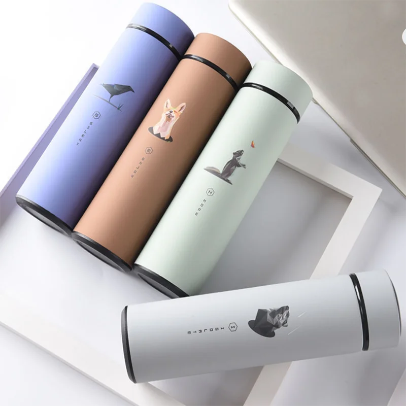 Термос с двойными стенками из нержавеющей стали удобные переносные фляжки