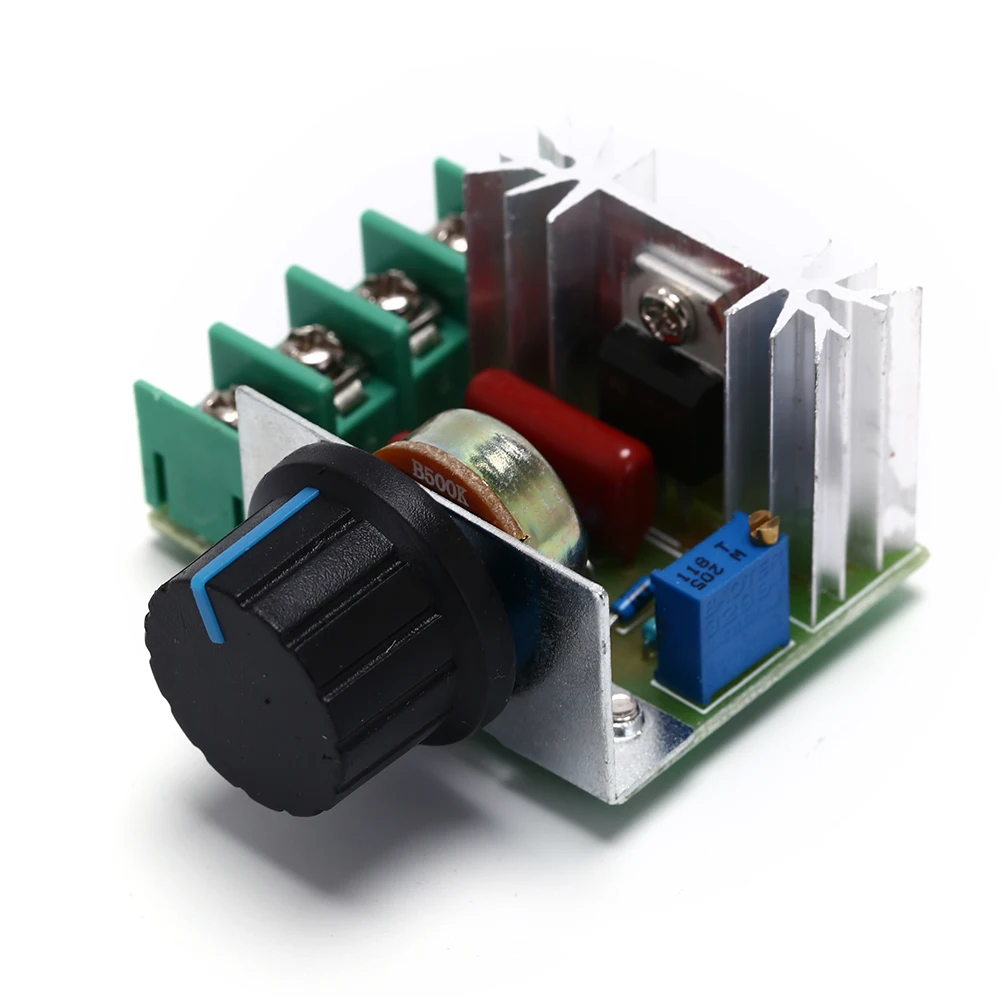 Тиристорный электронный диммер 2000 Вт 220 В светодиодный выпрямитель с кремниевым