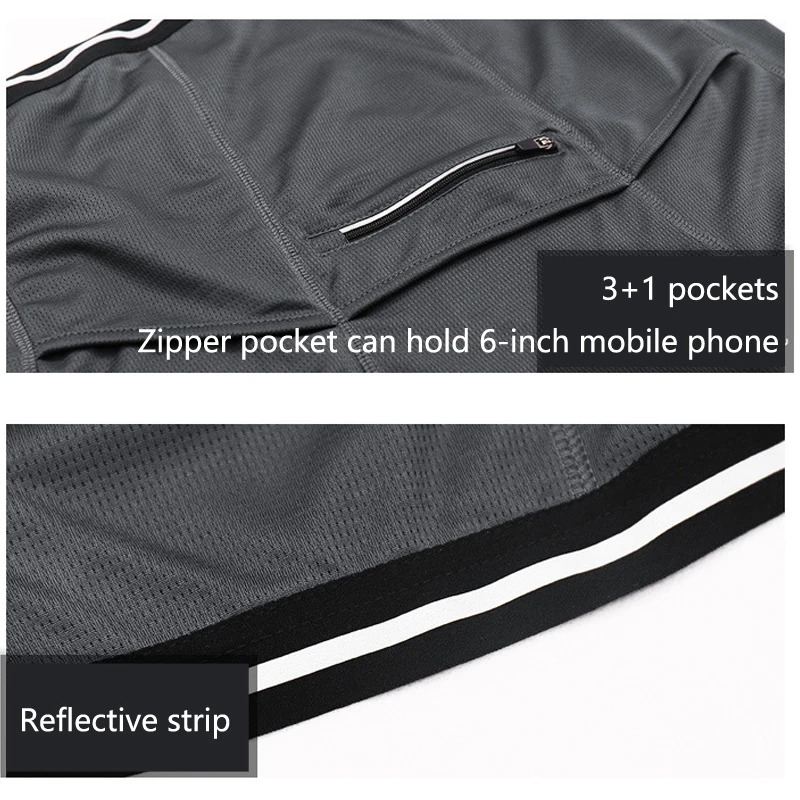 

MCFK 6031 Half Zipper Quick-drying Breathable Long-sleeved, Mountain Bike Cycling Wear Outdoor Sports Gown
