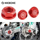NICECNC, передняя и задняя колесная ось, гайка, винт, болт для BETA RR RRS RR-S 2T 4T 125 200 250 300 350 390 430 450 480, стандарт гонок