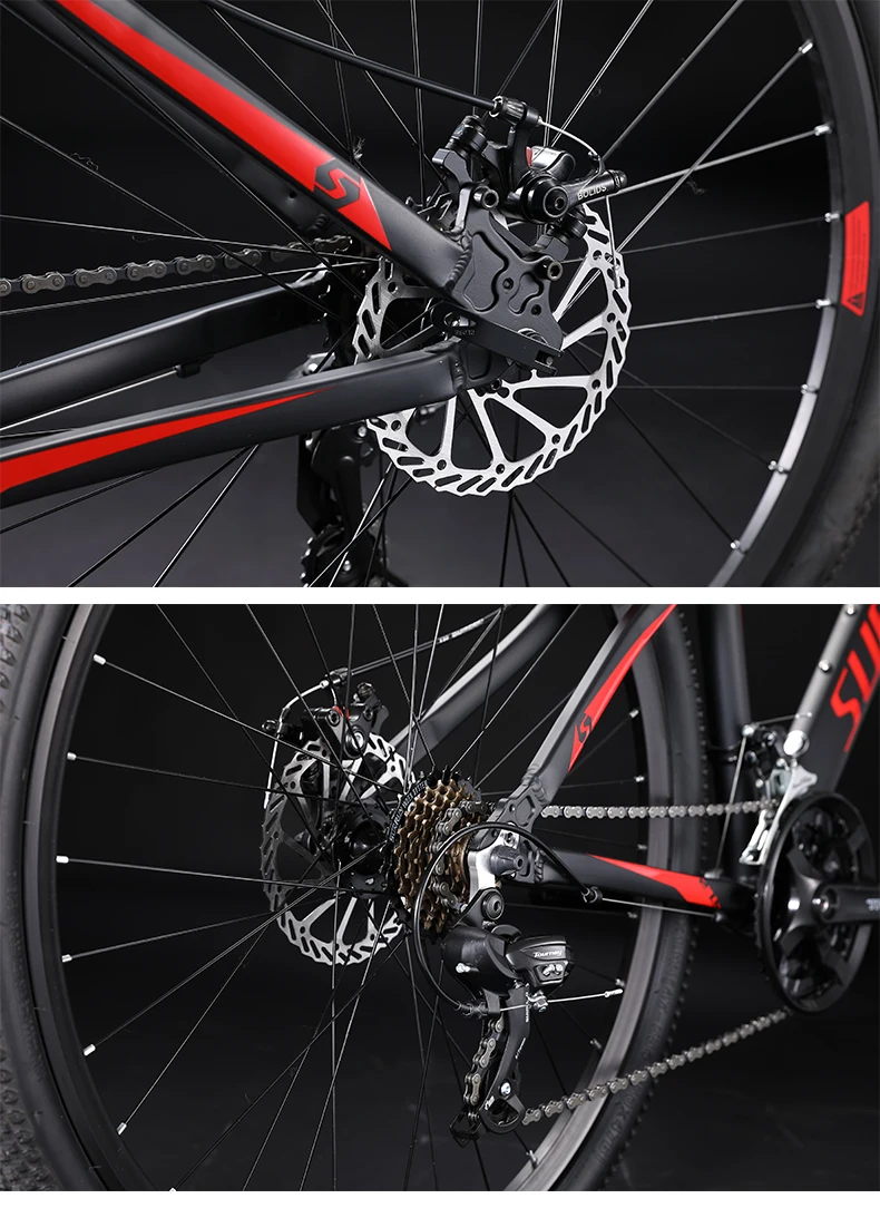 X-фронтальная рама для горного велосипеда из алюминиевого сплава 24 скорости 27 5