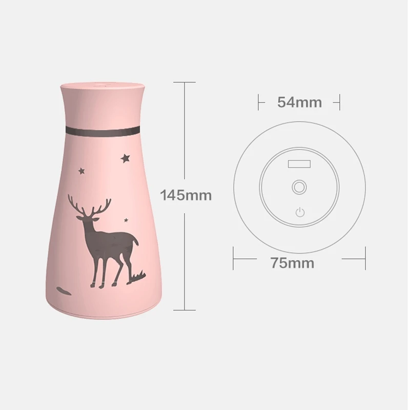 Мини домашний автомобильный офисный Очиститель Ароматерапия машина 200 мл USB