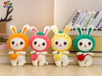 rabbit fruit strawberry melon plush toy triver stuffed animal doll baby kids children birthday gift home decor drop shipping