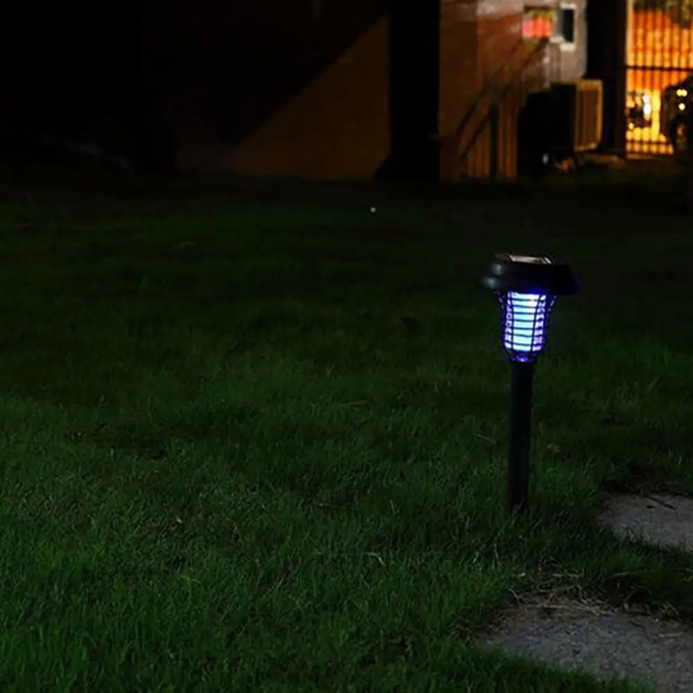 

Solar LED Mosquito Killer Lantern Camping Light Mosquito Killer Lamp Multi-Purpose Pest Repeller