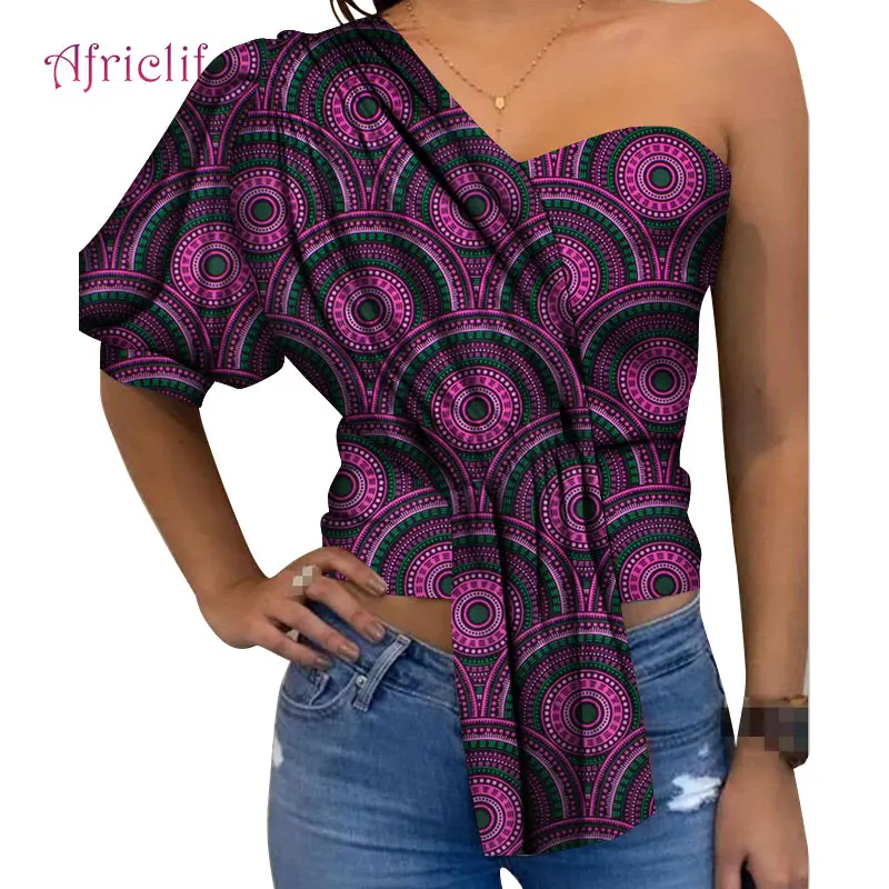 Летние африканские женские топы короткие платья для женщин специальная