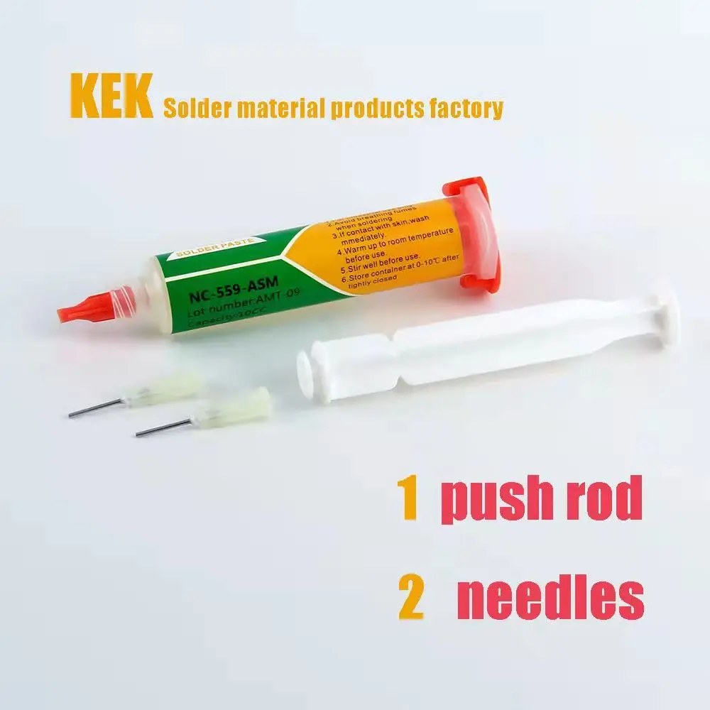 100% оригинальная сварочная паста BGA PCB No-Clean 10cc флюс для пайки |