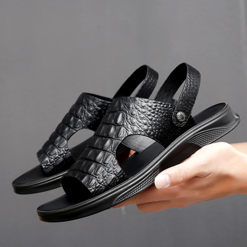 

Sandals Mens Summer Men 39 S Sandals Mens Leather Sandles Shoes Summer Rubber Luxury Sandalias De Cuero Para Hombre Piel Beach