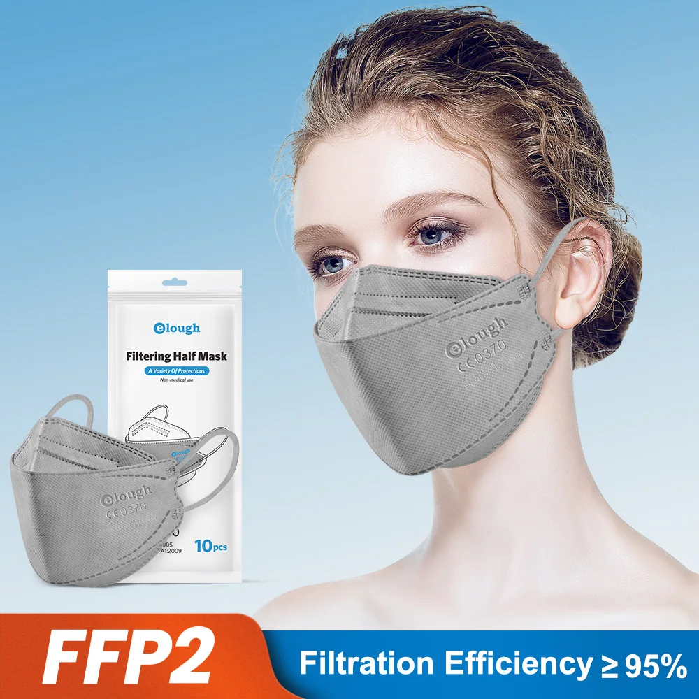 Fpp2 цветные ffp2 маски kn95 сертифицированные черные mascaras многоразовая маска рыба
