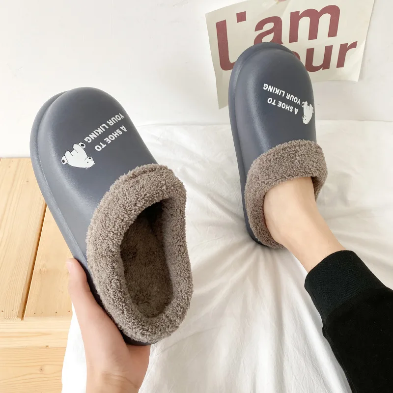 

Men Women Slippers Ladies Slippers Winter Warm Slippers Indoor Fur Slippers Casual Plush Slippers Platform Slippers MTX101