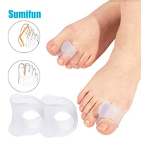 1pair toe silicone bunion guard orthopedic hallux valgus corrector toe separators finger toe separator correction foot care tool