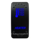 Синяя светодиодная лазерная гравировка-нагреватель-кулисный переключатель 5 контактов ВКЛ.ВЫКЛ. 12 В 24 В SPST для автомобиля лодки грузовика RV