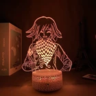 3D лампа Аниме Драконий жемчуг розовые ботинки для косплея аниме убийства гармонии светодиодная игровая мышь Kokichi Ома для Украшения в спальню Детская подарок Kokichi Ома светильник