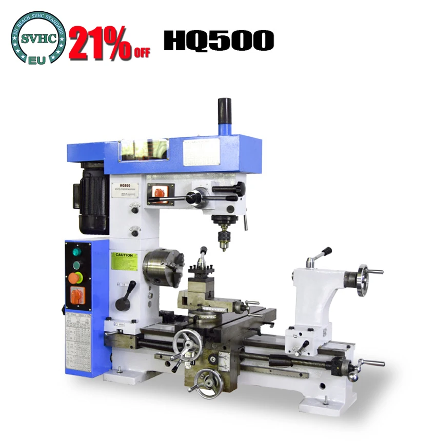 

Многофункциональный токарный станок HQ500, сверлильный и фрезерный станок HQ400, тройной токарный, сверлильный и фрезерный станок для обработки...
