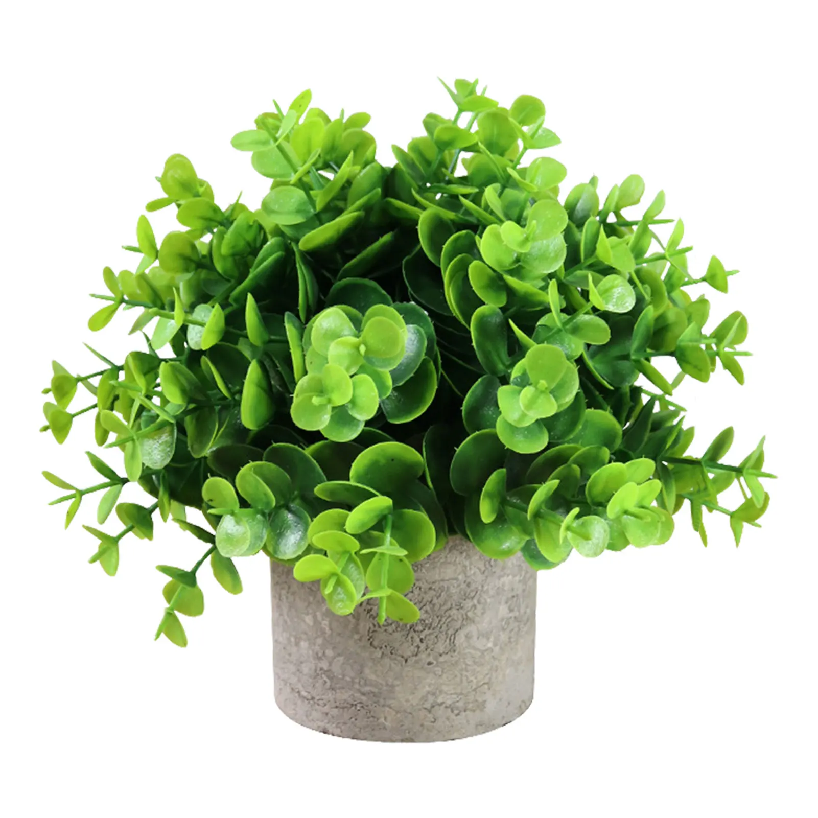 

Mini Green Plants Artificial Table Decor With PE Material Applicable For Desktop Shower Room Living Room Office Best Gifts