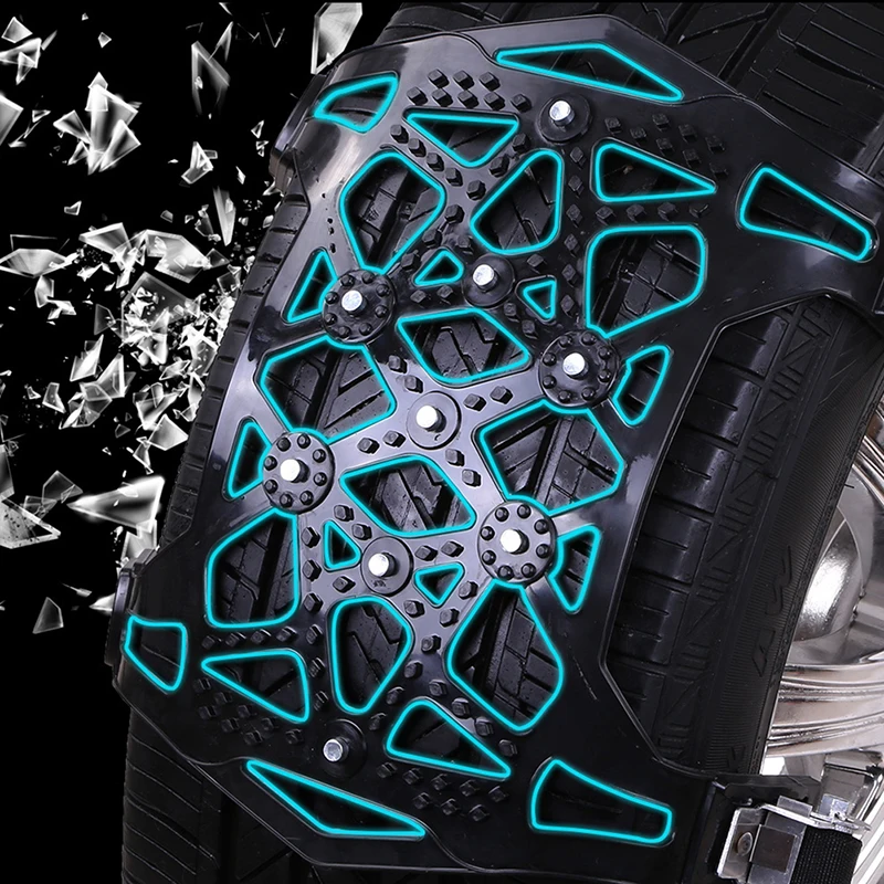 

Universal Vehicles Thickened Widened Non-slip Wheel Snow Chain Winter Truck Car Snow Chains Car-Styling Anti-Skid Autocross