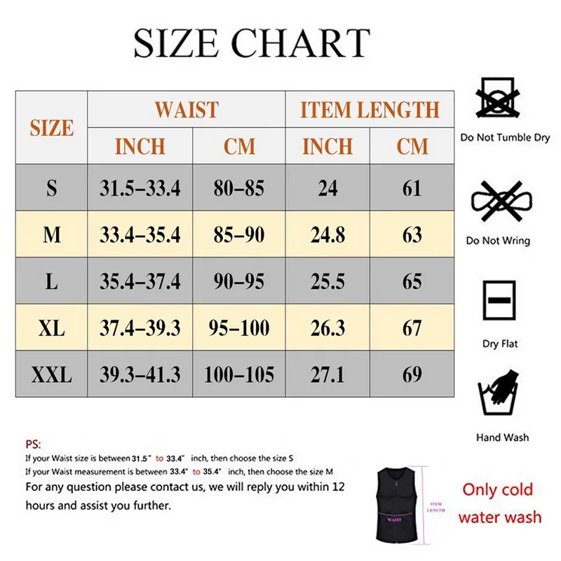 

Nice Mens Shapewear Zipper Slim Fit Body Shaping Vest Neoprene Trainer Compression Shaper Sweat Corset Weight Loss Shaper