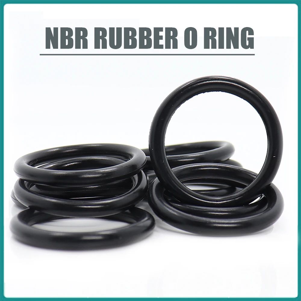 

CS5.7mm NBR Rubber O RING OD 110/115/120/125/130/135/140/145*5.7 mm 20PCS O-Ring Nitrile Gasket seal Thickness 5.7mm ORing