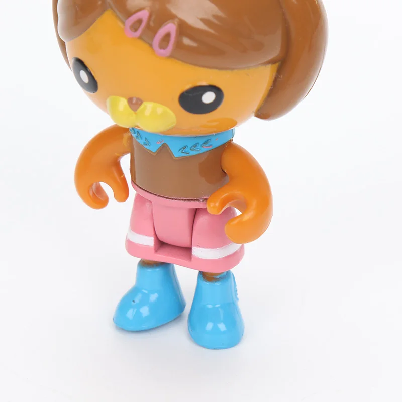 4 шт./компл. Octonauts фигурка капитана игрушка Экипаж песо шеллингтона тфэйл даси ПВХ