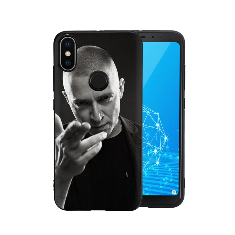 EWAU российский рэпер оксимирон силиконовый чехол для телефона для Xiaomi Redmi Note 4 4X5, 6, 7, 8 Pro 5A prime