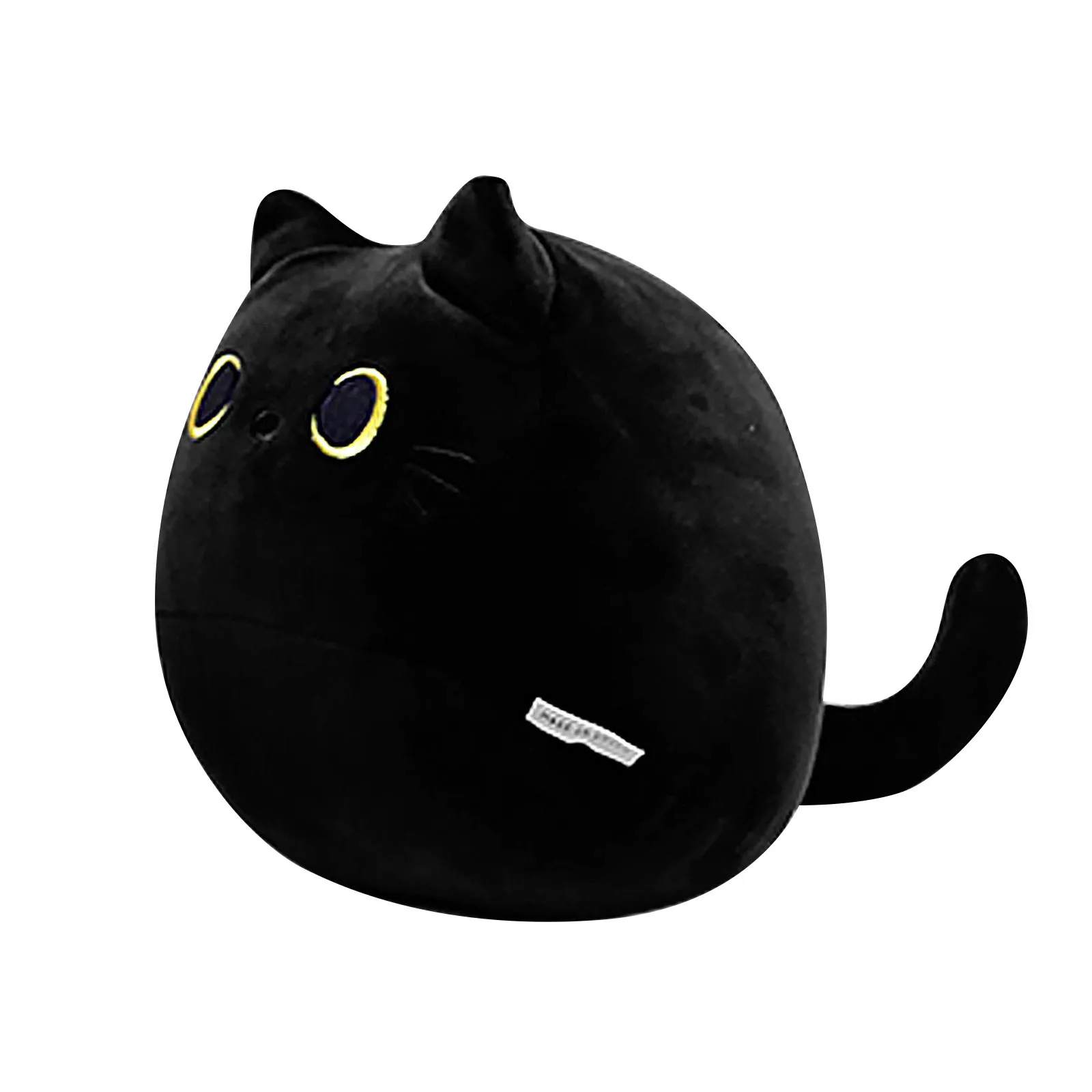 

Cute Black Cat Plush Toy Pillows, Creative Cat Shape Pillow, 3D Black Cat Stuffed Animal Plush Toy Pillow Cute Cat Plush Toys
