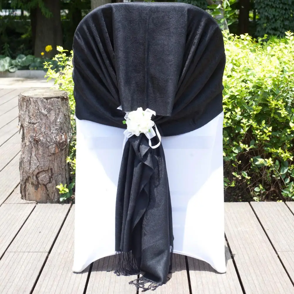 Шелковый шарф из Пашмина осенне-зимний жаккардовый узор Пейсли шаль кашемира