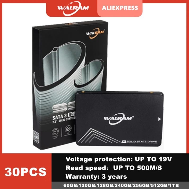 

Твердотельный накопитель Sata 3, 120 дюйма, 30 шт.