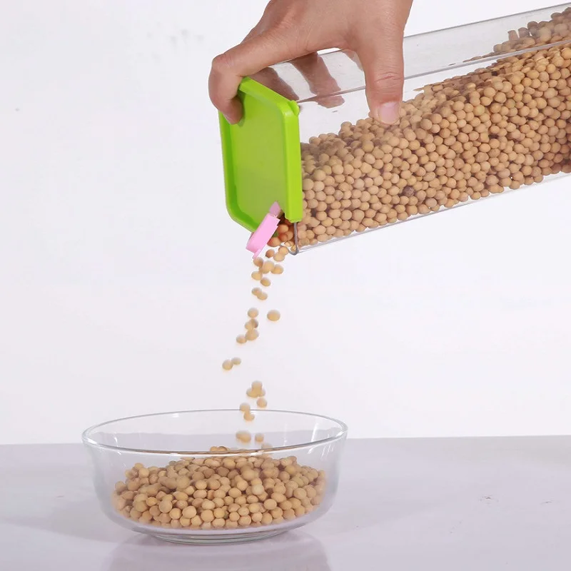

Sealed Can Storage Box Plastic Food Dried Fruit Stackable Storage Jar Grain Multi-grain Plastic Covered Storage S9S21S43