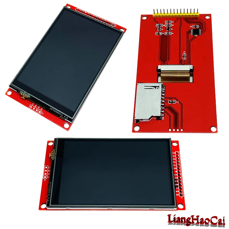 Модуль SPI 3 5 дюймовый TFT LCD цветной дисплей экран с сенсорной панелью