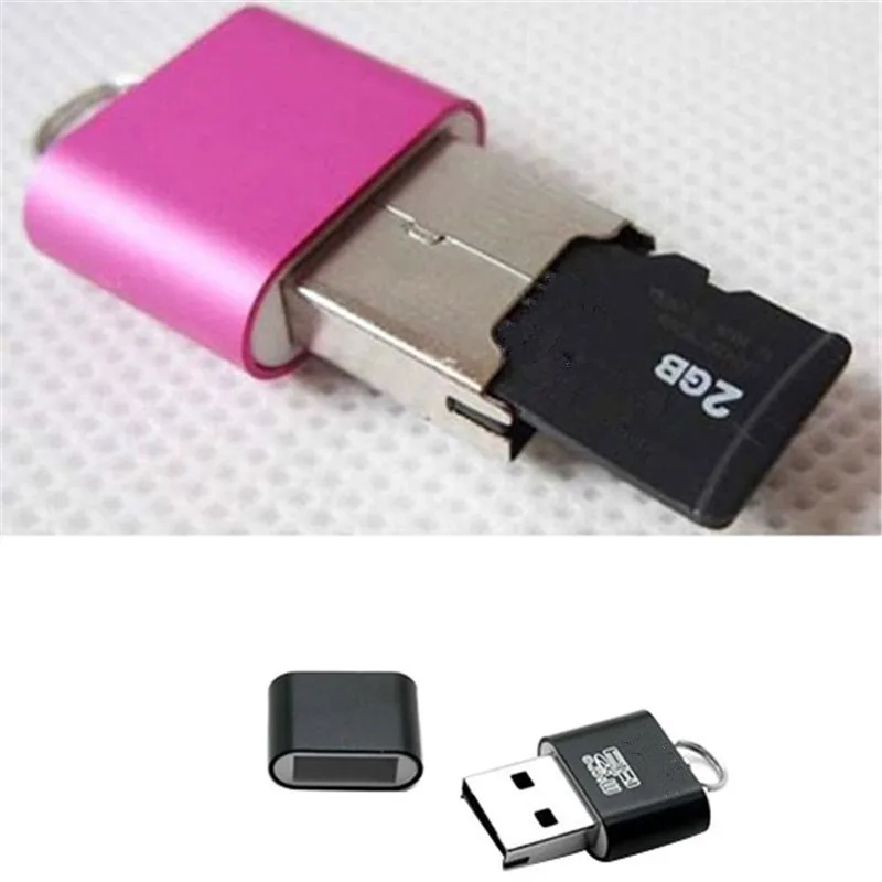 Портативный мини USB 2 0 Micro SD TF T Flash Устройство для чтения карт памяти адаптер флэш