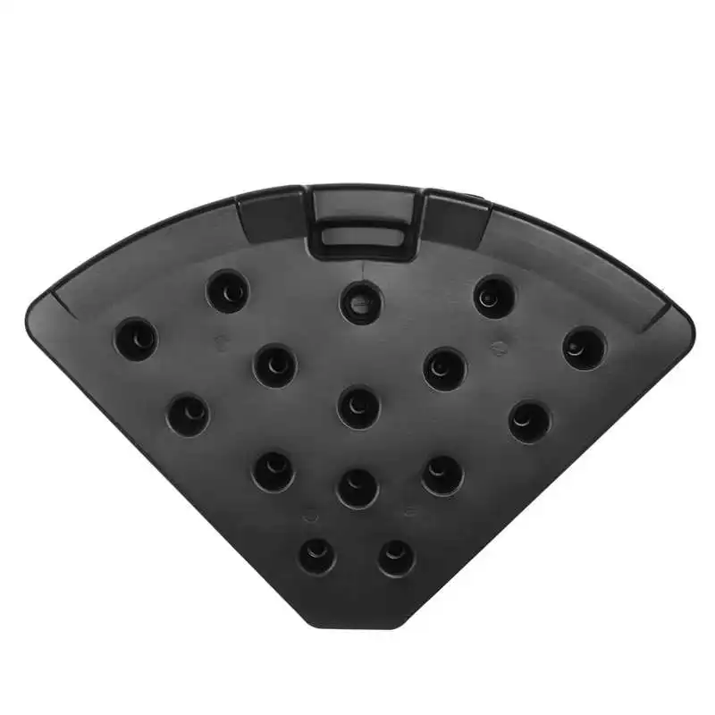 

4PCS Fan Shape Beach Umbrella Bases Sunshade Gravity Base Bag Sun Shelter Camping Tent Sandbags the Shadows