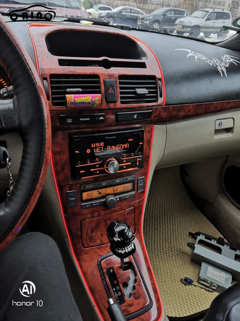 50x200 см самоклеющаяся виниловая текстурированная пленка для автомобиля