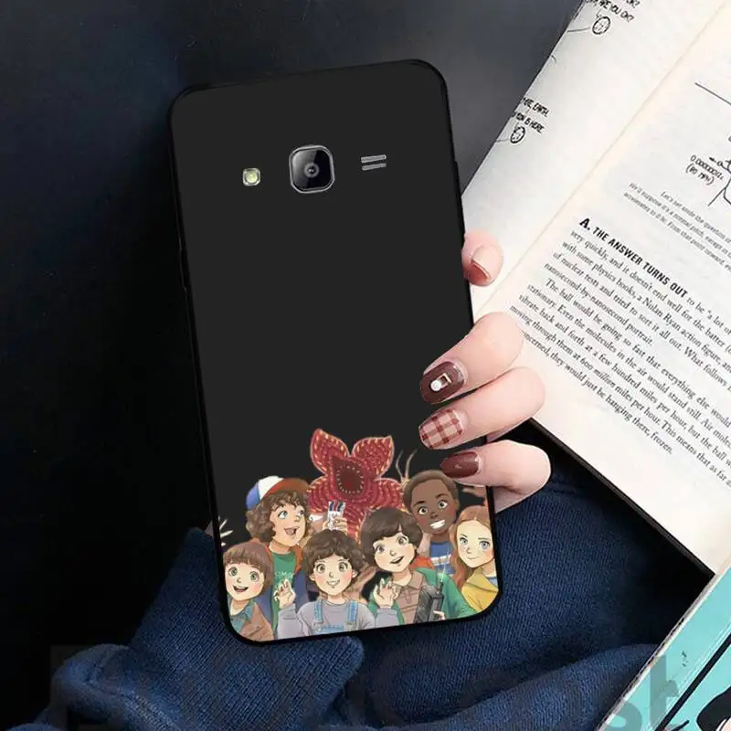 

Stranger things Phone Case For Samsung A32 A51 A52 A71 A50 A12 A21S S10 S20 S21 Plus Fe Ultra