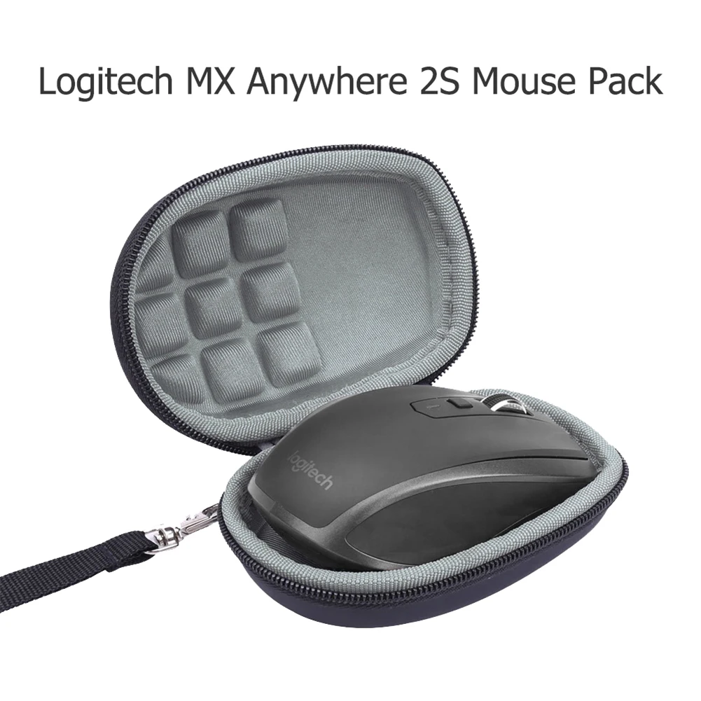 

Portable Carrying Case Protective Pouch Cover For Logitech MX Anywhere 2S Mouse Storage Bag Gaming Mouse Mice Accessories