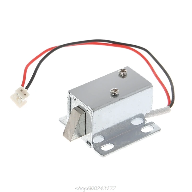 

Electronic Lock Catch Door Gate 12V 0.4A Release Assembly Solenoid Access J03 21 Dropship