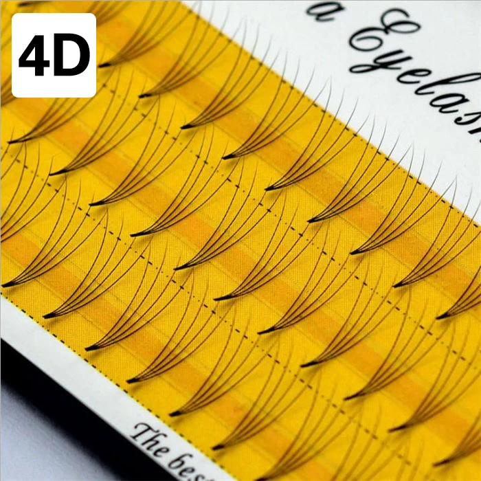 MCJ-4D Красная сирена 60 шт./лот наращивание ресниц 3D/4D/5D/8D/9D/10D Индивидуальные ресницы предварительно сделанные объемные вентиляторы норковые ресницы расширение - Цвет: MCJ-4D
