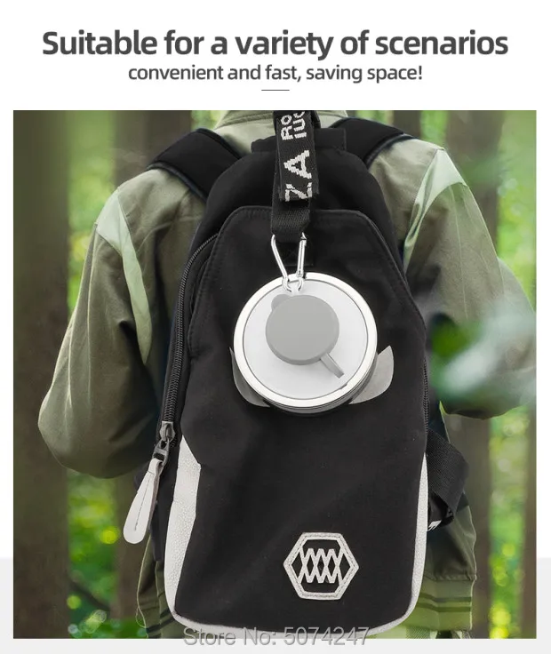 Складная Силиконовая бутылка для воды портативная большая емкость 500 мл чашка