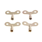 4 шт. ключ для водопроводного крана, Твердый латунный специальный замок, Новый радиатор, водопроводный ключ, квадратный разъем, отверстие для водопроводного крана, ключ для крана