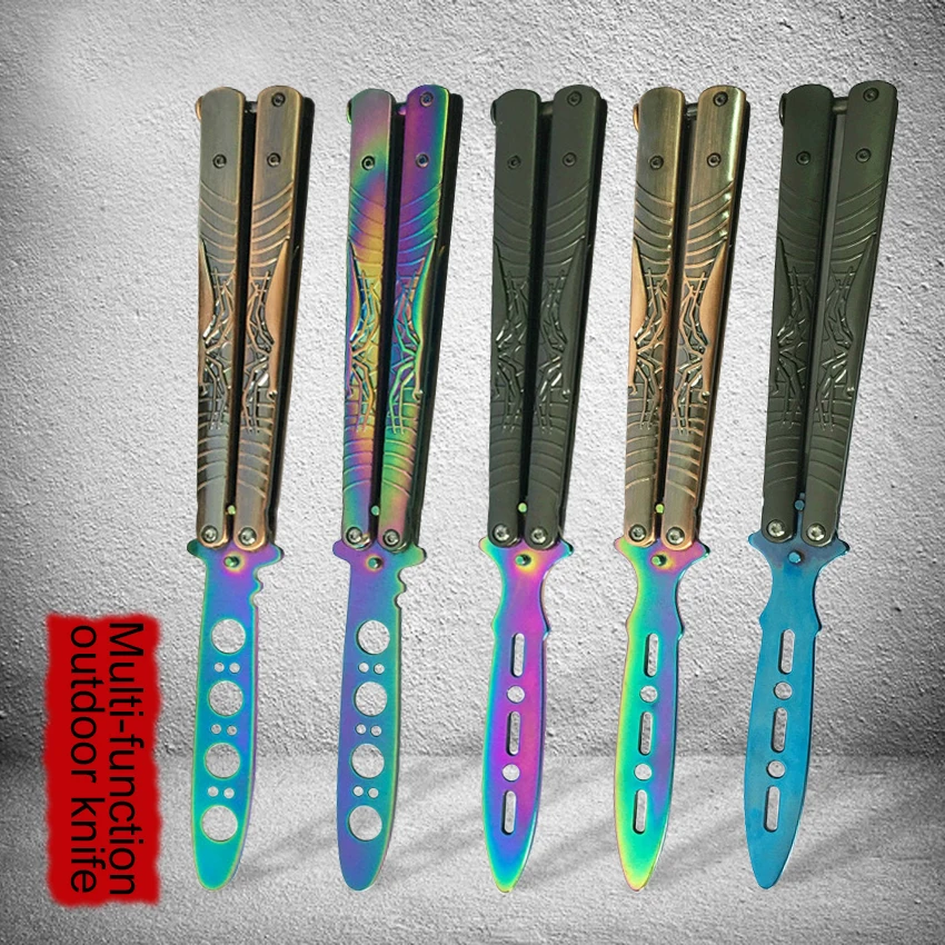 Cs go нож бабочка балисонг керамбит складной Лезвие подарок тренировочный не