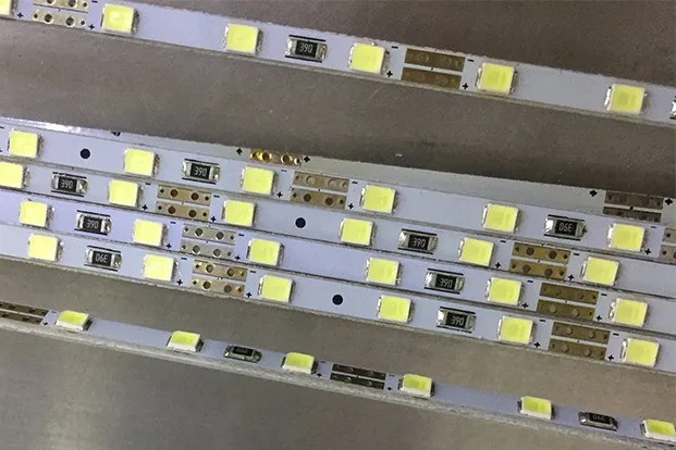 

100pcs* 100cm 4mm Super Bright LED Hard Rigid Bar light DC 12V 72leds 120leds SMD 2835 Aluminum Alloy Led Strip light White