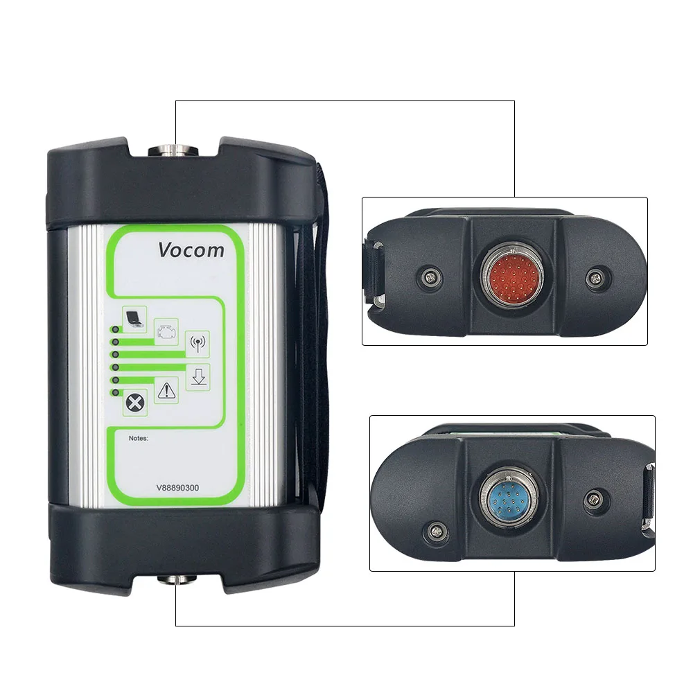 Для Vocom 88890300 диагностический сканер для грузовика Renault/UD/Mack круглый интерфейс
